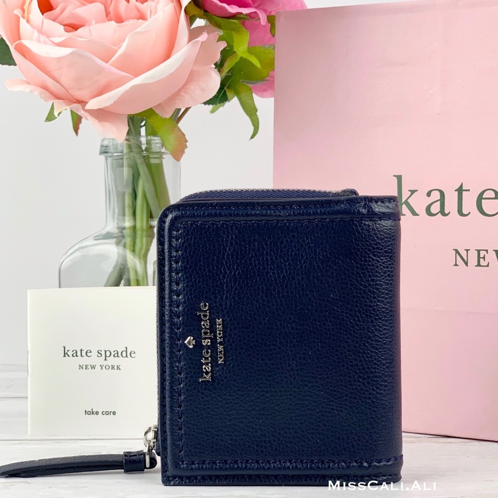 Kate Spade Pebble Leather Bifold Wallet